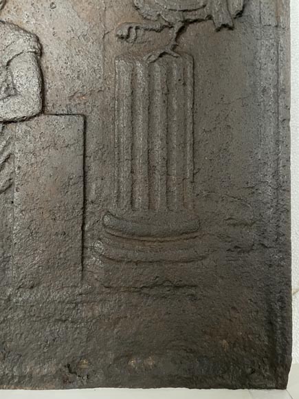 Plaque de cheminée  Plaque de cheminée