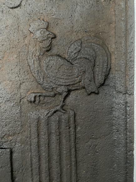 Plaque de cheminée  Plaque de cheminée