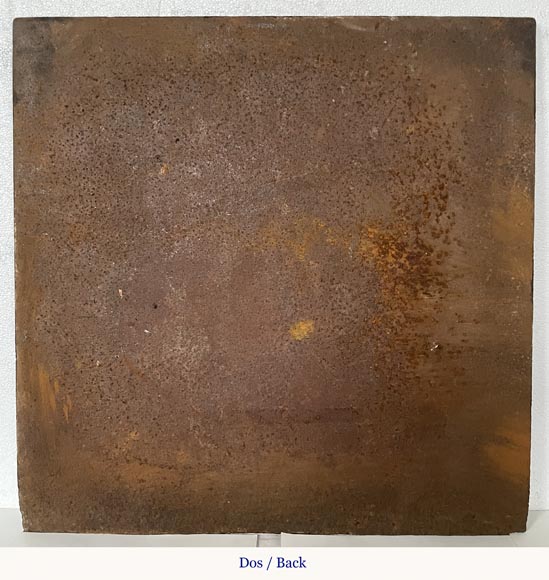 Plaque de cheminée  Plaque de cheminée