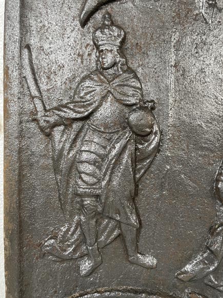 Plaque de cheminée en fonte Plaque de cheminée en fonte-5