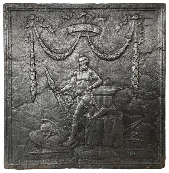 Plaque de cheminée Plaque de cheminée