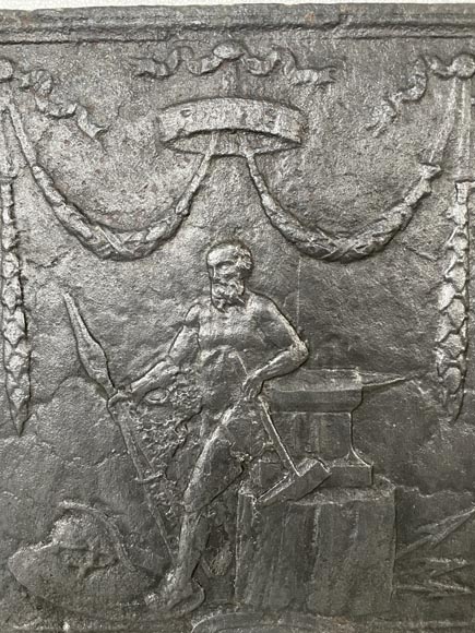 Plaque de cheminée Plaque de cheminée