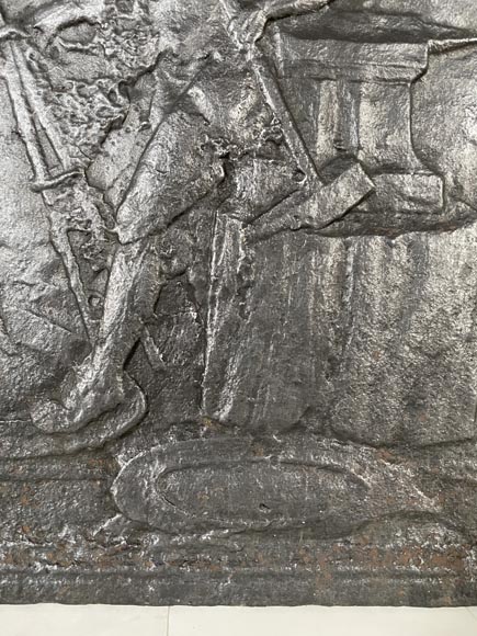 Plaque de cheminée Plaque de cheminée