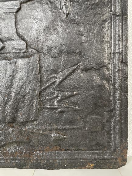 Plaque de cheminée Plaque de cheminée