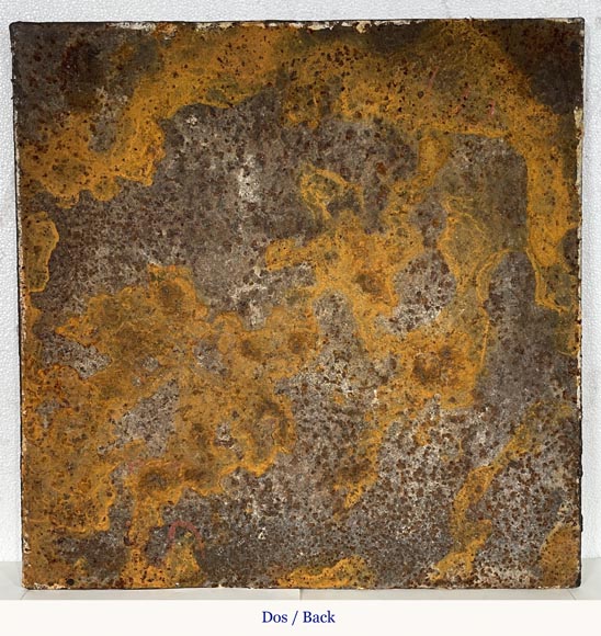 Plaque de cheminée à la scène mythologique Plaque de cheminée à la scène mythologique-5