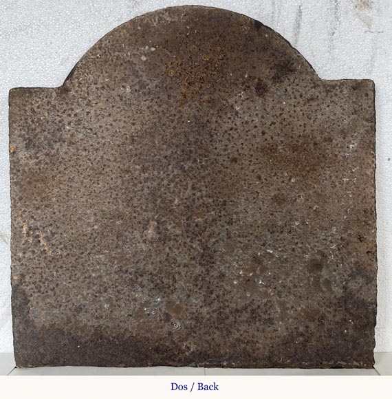 Plaque de cheminée aux armes de France couronnées Plaque de cheminée aux armes de France couronnées-6