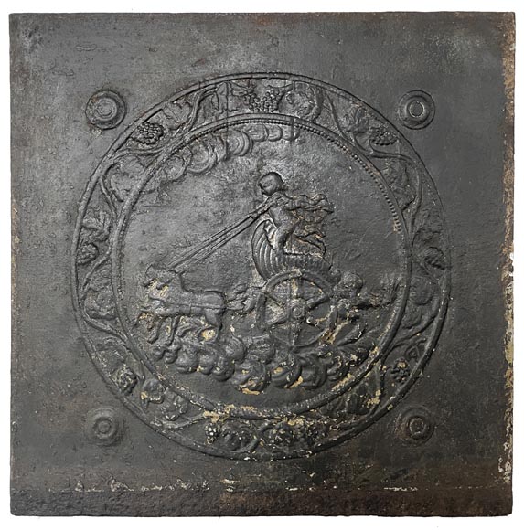 Plaque de cheminée  Plaque de cheminée