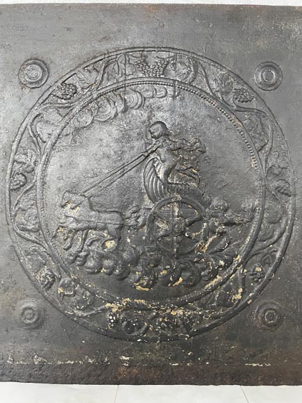 Plaque de cheminée  Plaque de cheminée