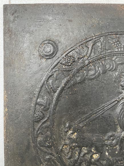 Plaque de cheminée  Plaque de cheminée