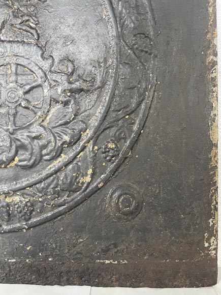 Plaque de cheminée  Plaque de cheminée