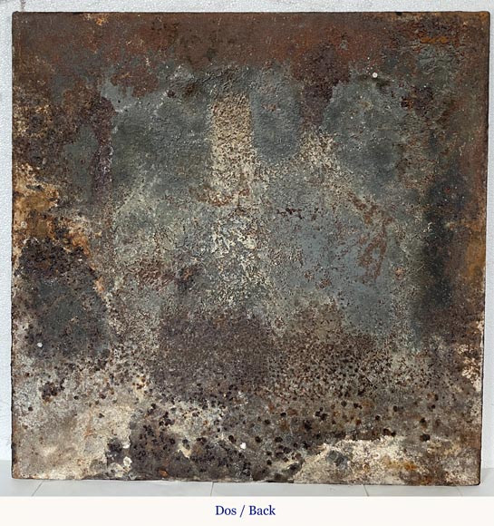 Plaque de cheminée  Plaque de cheminée