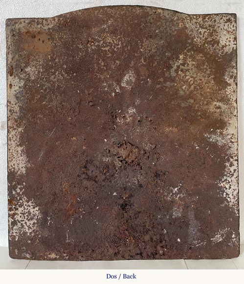 Plaque de cheminée représentant Zeus et son aigle, XIXe siècle Plaque de cheminée représentant Zeus et son aigle, XIXe siècle-7