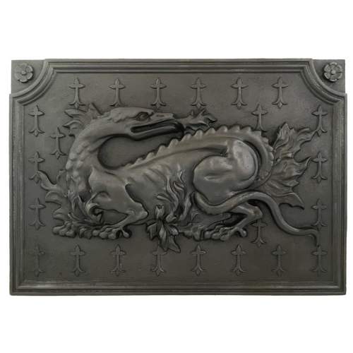 Plaque de cheminée à la Salamandre de François Ier