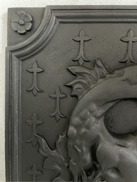 Plaque de cheminée à la Salamandre de François Ier Plaque de cheminée à la Salamandre de François Ier-1