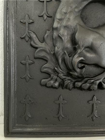 Plaque de cheminée à la Salamandre de François Ier Plaque de cheminée à la Salamandre de François Ier-2