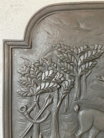 Plaque de cheminée « Chasse à Courre » Plaque de cheminée « Chasse à Courre »-2