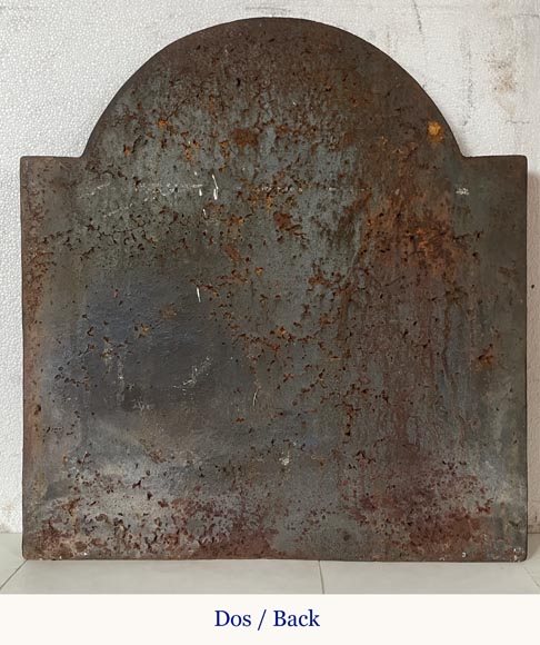 Plaque de cheminée aux armes de France couronnées Plaque de cheminée aux armes de France couronnées-6