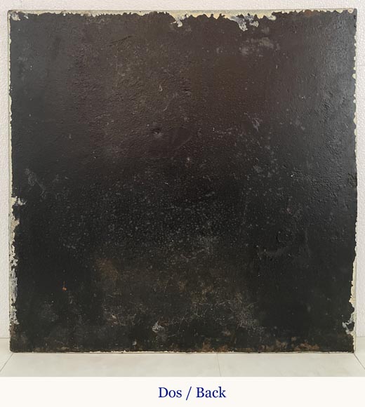 Plaque de cheminée « Le Renard et le Bouc » de Jean de La Fontaine Plaque de cheminée « Le Renard et le Bouc » de Jean de La Fontaine-7