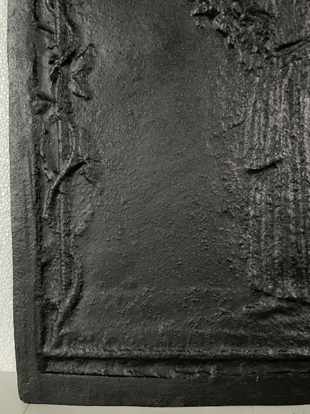 Plaque de cheminée « La vendeuse de fleurs » Plaque de cheminée « La vendeuse de fleurs »-5