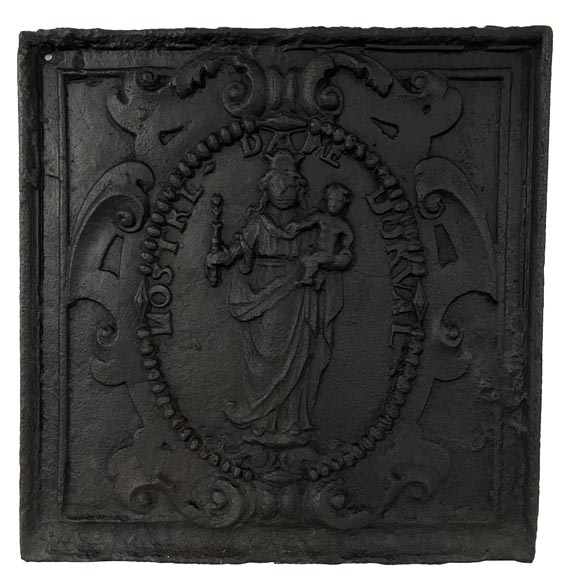 Plaque de cheminée  Plaque de cheminée