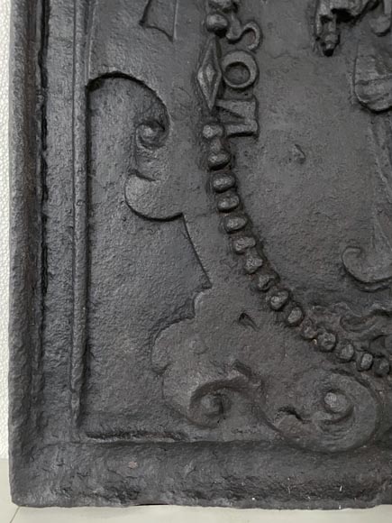 Plaque de cheminée  Plaque de cheminée