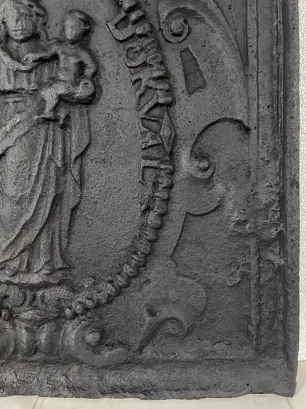 Plaque de cheminée  Plaque de cheminée