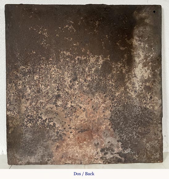 Plaque de cheminée  Plaque de cheminée