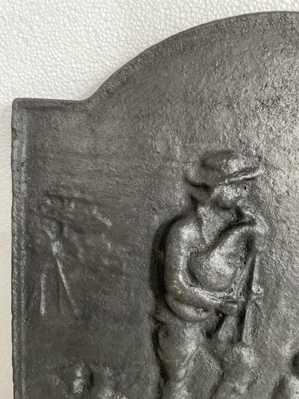 Plaque de cheminée  Plaque de cheminée