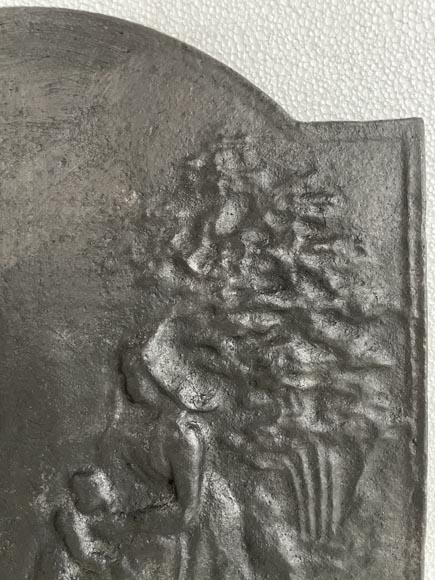 Plaque de cheminée  Plaque de cheminée