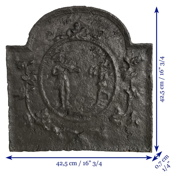 Plaque de cheminée Plaque de cheminée