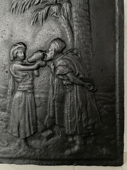 Plaque de cheminée en fonte « Rebecca » Plaque de cheminée en fonte « Rebecca »-4