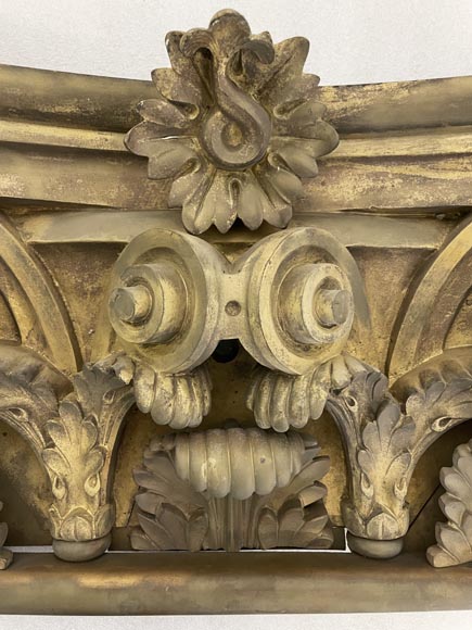 Gaston de PONTALBA - Ensemble de huit chapiteaux composites et de bases de pilastres en bronze doré, 1853 Gaston de PONTALBA - Ensemble de huit chapiteaux composites et de bases de pilastres en bronze doré, 1853-6