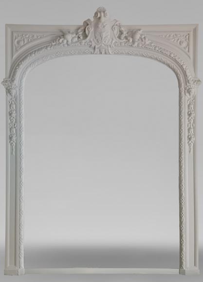 Trumeau de style Napoléon III à petites têtes de lions Trumeau de style Napoléon III à petites têtes de lions-0