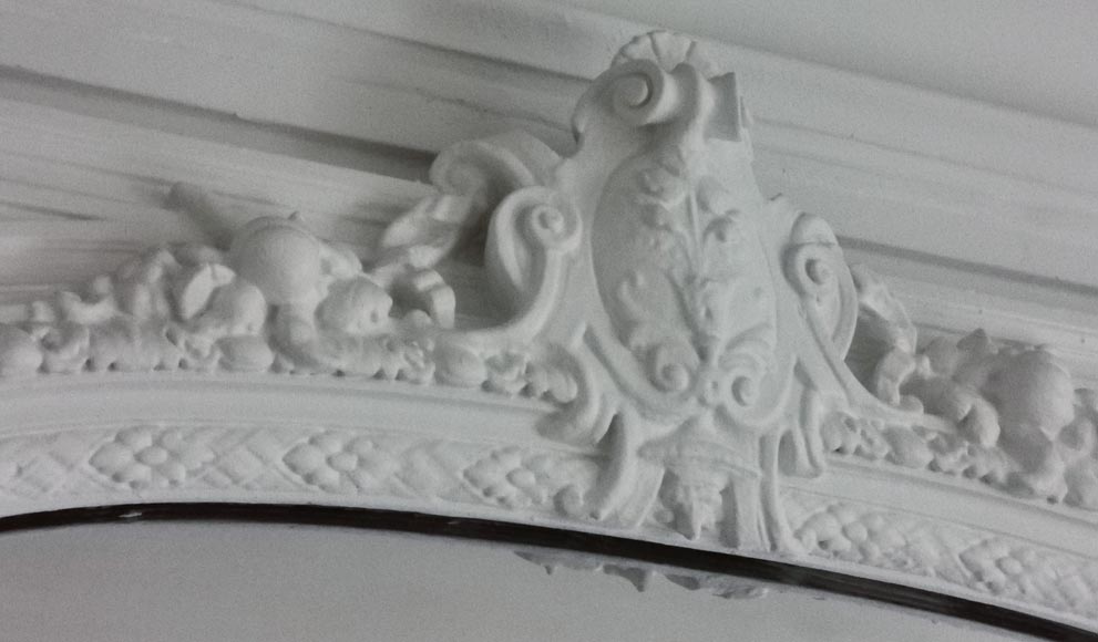 Trumeau de style Napoléon III à petites têtes de lions Trumeau de style Napoléon III à petites têtes de lions-3