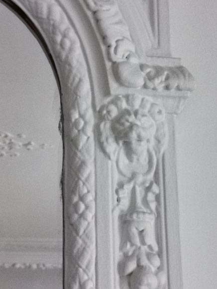 Trumeau de style Napoléon III à petites têtes de lions Trumeau de style Napoléon III à petites têtes de lions-4