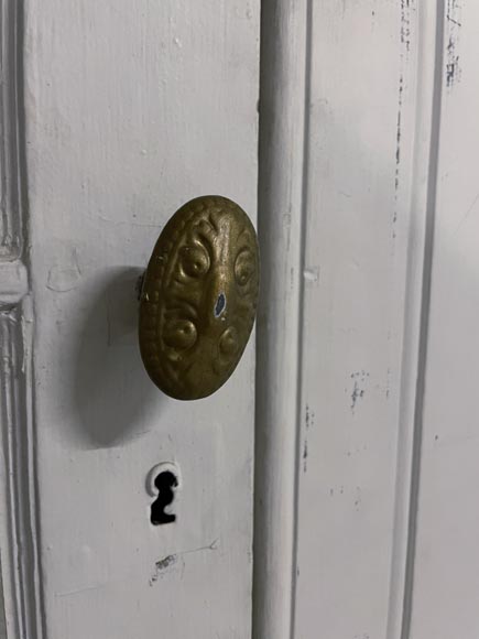 Lot de trois doubles portes vitrées en bois Lot de trois doubles portes vitrées en bois-5