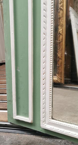 Petit trumeau d'époque Louis XVI à l'allégorie de l'été en bois sculpté et peint Petit trumeau d'époque Louis XVI à l'allégorie de l'été en bois sculpté et peint-6