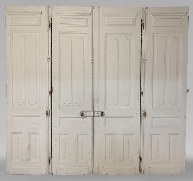 Porte quadruple moulurée Porte quadruple moulurée-0