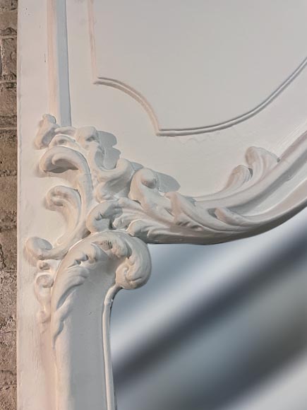 Trumeau de style Louis XV aux éléments rocailles Trumeau de style Louis XV aux éléments rocailles-3