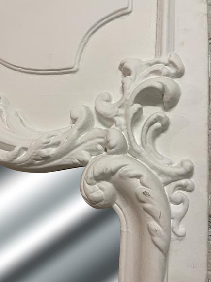 Trumeau de style Louis XV aux éléments rocailles Trumeau de style Louis XV aux éléments rocailles-4