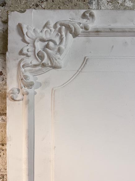 Grand trumeau de style Louis XV à la coquille, fin du XIXe siècle Grand trumeau de style Louis XV à la coquille, fin du XIXe siècle-3