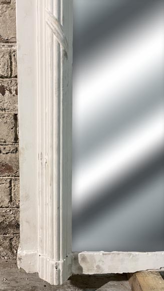 Grand trumeau de style Louis XV à la coquille, fin du XIXe siècle Grand trumeau de style Louis XV à la coquille, fin du XIXe siècle-5