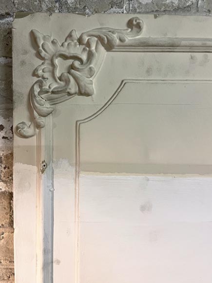 Grand trumeau de style Louis XV à la belle coquille Grand trumeau de style Louis XV à la belle coquille-3