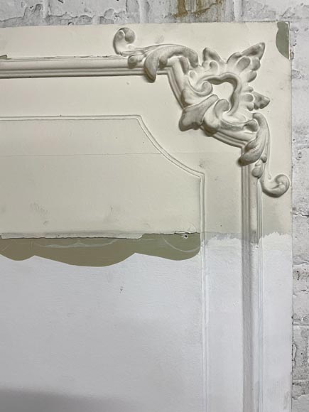 Grand trumeau de style Louis XV à la belle coquille Grand trumeau de style Louis XV à la belle coquille-4