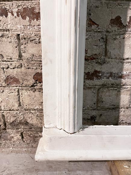 Grand trumeau de style Louis XV à la belle coquille Grand trumeau de style Louis XV à la belle coquille-5