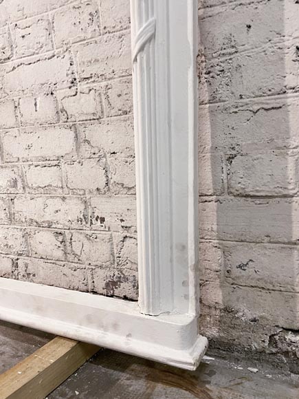 Grand trumeau de style Louis XV à la belle coquille Grand trumeau de style Louis XV à la belle coquille-6