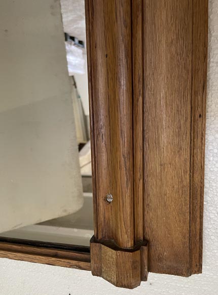 Trumeau en chêne de style Louis XV Trumeau en chêne de style Louis XV-5