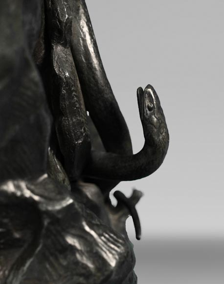 Antonio CANOVA (sculpteur), INGÉ et SOYER (attribué à), Pendule « Hercule et Lichas », vers 1840 Antonio CANOVA (sculpteur), INGÉ et SOYER (attribué à), Pendule « Hercule et Lichas », vers 1840-8