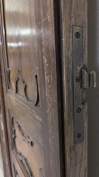 Paire de double portes orientalisantes en chêne Paire de double portes orientalisantes en chêne-6