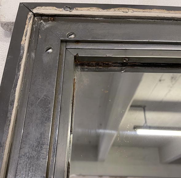 Porte Art Déco en métal aux miroirs Porte Art Déco en métal aux miroirs-2